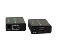 Techly IDATA EXT-E70 extension audio/video Émetteur et récepteur AV Noir