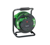 - Prolongateur bricolage H05VVF 25m 1 prise 2P+T avec clapet IP44 - Schneider