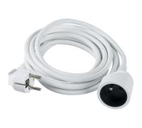 Prolongateur câble souple blanc Dhome BRI-243028