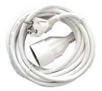 Prolongateur HO5VVF 3x1,5mm²- 3m - Blanc - Chacon