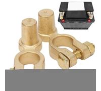 Prolongateur de Borne de Batterie, Outils pour Système Électrique des Véhicules, Raccord de Batterie - Extendeur de Borne à Démontage Rapide pour Voiture, Camionnette, Tout-Terrain,