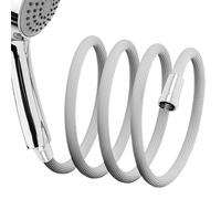 Prolongateur de Flexible de Douche - Tressé Anti-Expļosion Amélioré pour Douchette Manuelle | Remplissage Flexible Étanche Anti-Enchevêtrement pour Bec Đe Pommeau| Longueur 150cm 200cm