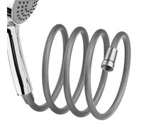 Prolongateur de Flexible de Douche - Tressé Anti-Expļosion Amélioré pour Douchette Manuelle | Remplissage Flexible Étanche Anti-Enchevêtrement pour Bec Đe Pommeau| Longueur 150cm 200cm