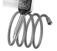 Prolongateur de Flexible de Douche - Tressé Anti-Expļosion Amélioré pour Douchette Manuelle | Remplissage Flexible Étanche Anti-Enchevêtrement pour Bec Đe Pommeau| Longueur 150cm 200cm