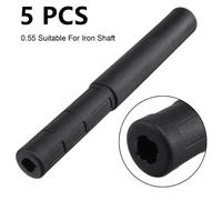 Prolongateur De Manche De Golf En Graphite, 5 Pièces, Tiges D'extension D'arbre De Golf, Putter De Fers De Haute Qualité