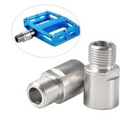 Prolongateur De Pédale De Vélo Pliant, 1 Paire, 32mm, Entretoise Argentée Pour Vtt