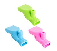 Prolongateur de Robinet Garçon et Filles en Silicone, Lot de 3 pour Salle | Tout-Petits et Garçon et Filles, L'Eau Arrive Plus Près des Mains Lavage des Mains en Salle de Bain