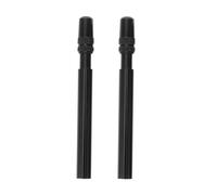 Prolongateur de Valve de Pneu en Alliage Noir pour Vélo et remorque | Raccord Rapide, Gonflage Facile, Prévention des Fuites, Usage Mobile, Adapté aux Pneus de Caravane et Véhicules