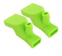 Prolongateur D'eau En Silicone Pour Évier, 2 Pièces, Couvercle De Bec D'extension De Robinet Portable Pour Bébé Pour Évier De Salle De Bain | Extension De Robiet D'eau De Cuisine, 2 Pièces, Connecteu