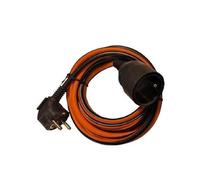 Prolongateur Dual color - CHACON - Noir / Orange - H05VV-F 3G1.5 - 10 m