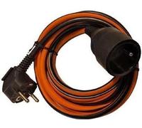 Prolongateur Dual color - CHACON - Noir / Orange - H05VV-F 3G1,5 - 10 m