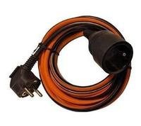 Prolongateur Dual color - CHACON - Noir / Orange - H05VV-F 3G1,5 - 10 m