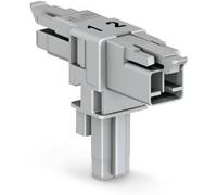 Prolongateur en T série (connecteur réseau) 890 WAGO 890-1601 Nombre total de pôles: 2 16 A gris 25 pc(s)