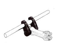 Prolongateur et réhausseur pour guidon de vélo