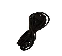 Prolongateur H05VVF 3x1.5mm² - 5m - Blanc ou Noir - Chacon (Noir)