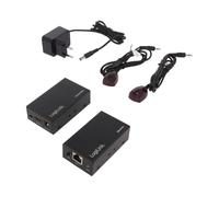 Prolongateur HDMI femelle HDCP RJ45 femelle Cat.6.7.8 noir 60m