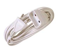 - Prolongateur HO3VVH2F 2x0,75mm² 6A - 3m - blanc