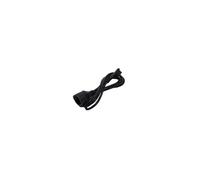 Prolongateur HO5VVF 3 x 1,5 mm²- 3 m - Avec fiche plate - Noir