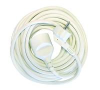 CHACON Rallonge électrique 1,5 m HO5VVF 3x1,5 mm2 blanc