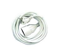 Prolongateur HO5VVF 3x1,5mm²- 10m - Blanc - Chacon