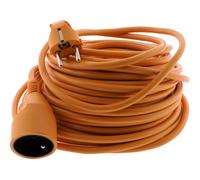 Multiprise ZENITECH jardin 16A 25m H05VV-F 3G1.5 orange