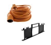 Prolongateur jardin 25m + range câble - Zenitech