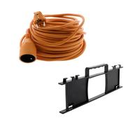 Prolongateur jardin 25m + range câble - Zenitech