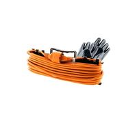 Zenitech Prolongateur jardin 2x1,5 mm² 25 m Orange