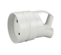 Prolongateur LEGRAND 2P+T + anneau 20A blanc