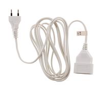 Prolongateur/ rallonge électrique Zenitech HO3VVH2-F blanc 3 mètres