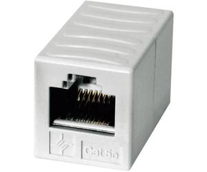 Prolongateur RJ45 CAT 6 pour rail profilé TS 35 Telegärtner 100023166 100023166