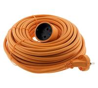 Prolongateur sans Terre 16A HO5VV-F 2x1,5mm² 20m - Orange - Zenitech
