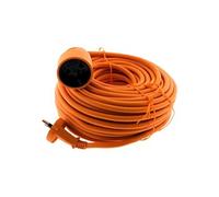 - Prolongateur sans terre 16A HO5VV-F 2x1,5mm² 25m - Orange