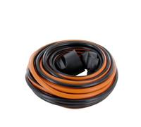 Prolongateur Schuko H05VVF - 10 ou 20m - Noir ou Orange - Chacon (Orange, 20m)