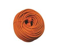 Chacon - Prolongateur Schuko H05VVF 20m - orange