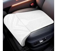 Prolongateur Siège Auto pour BMW 5er hybird 2018-2022 2023 2024 2025, Coussin de Jambe D'extension de Soutien de Cuisse Coussins de Siège Prolongés,White