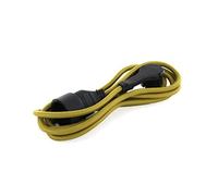 Prolongateur Textile fiche Plate 5m ou 3m - Chacon (Vert, 5m)