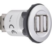 Prolongateur USB 2.0 2 x USB femelle type A vers 2 x USB femelle type A TRU COMPONENTS USB-07 1229316 1 pc(s)