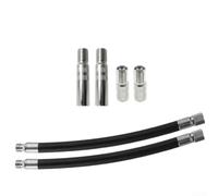 Prolongateur Valve Pneus 6pcs Vélo pour moto pour trottinette | Compatible vélo, pour moto, pour camion, pour trottinette, matériau caoutchouc flexible, installation rapide