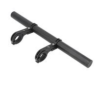 Prolongateur Velo Rallonge de guidon de vélo de 30 cm, barre de montage de phare de vélo en alliage d'aluminium