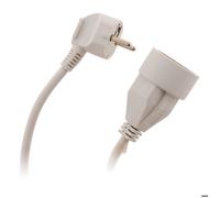Rallonge prolongateur électrique 10 mètres - 3G 1,5 mm² - Blanc