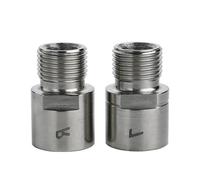 Prolongateurs De Pédales De Vélo En Acier Ou En Titane, 1 Paire, Entretoises De Pédales Pour Vtt, 9/16 Pouces, Adaptateurs, Pièces De Bicyclette