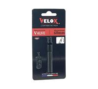 Prolongateurs de valve semi-fileté Velox (x2) Noir