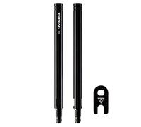 Topeak Prolongateur de valve 70 mm (2 pièces) Noir Taille unique