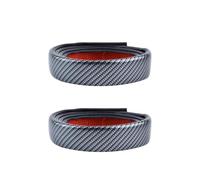 Prolongateurs Décoratifs Pour Roues Voiture 35/45mm Protecteur Sourcils Garde-boue Universel Lèvre Évasée Arc Garniture D'arc Roue FRTRGVUVXP(2x Carbon Fiber 45mm)