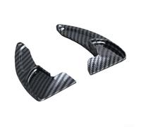 Prolongateurs Palettes ABS pour fibre pour dodge pour challenger | Ajustement parfait, symboles + et - gravés, finition pour fibre de , matériau ABS , style sportif