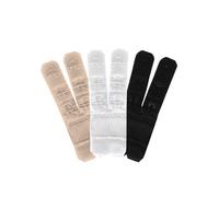 Soutien-gorge 2 crochets nude 4uds extensions - Taille: Taille unique , Couleur: Noir Blanc Beige