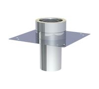 Prolongation cheminée - double paroi - TEC-DW-STANDARD 180 mm
