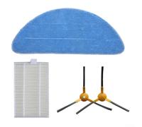 Prolongez la durée de vie de votre aspirateur robot pour R100 avec brosse latérale de rechange, filtre et chiffon de nettoyage