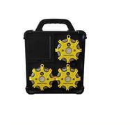PROLUTECH vous éclairer notre métier BSS6 K-Sign Valise de 6 balises LED rechargeables et synchronisables 3 couleurs